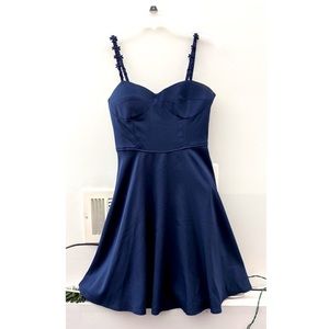 Navy Blue Dress